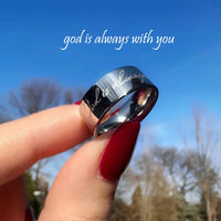 Brown Bliss Modern Elegance Stainless Steel Ring™