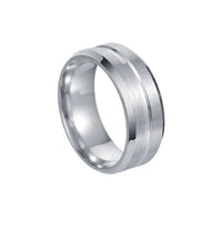 Brown Bliss Modern Elegance Stainless Steel Ring™