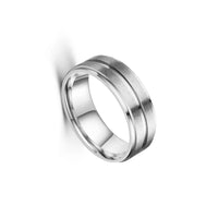 Brown Bliss Modern Elegance Stainless Steel Ring™