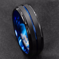 Brown Bliss Black Tungsten Wedding Band™