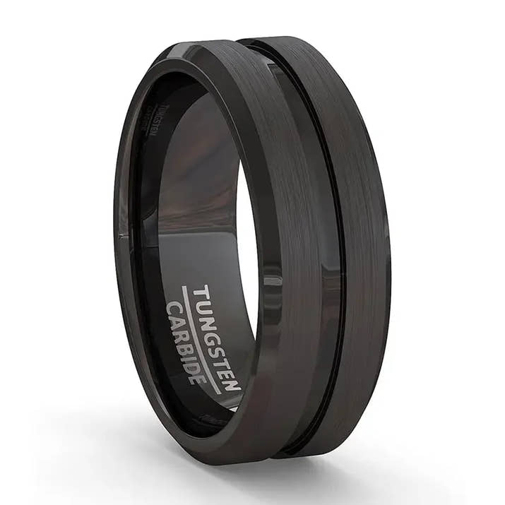 Brown Bliss Modern Elegance Stainless Steel Ring™