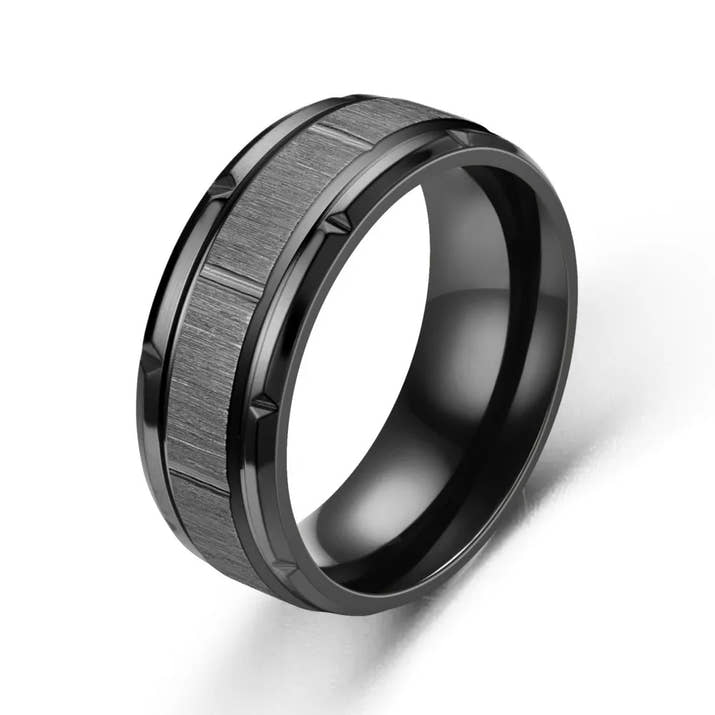 BrownBliss Tungsten Wedding Band ™