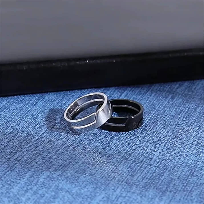 Brown Bliss Minimalist Couple Ring™