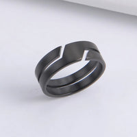 Brown Bliss Minimalist Couple Ring™