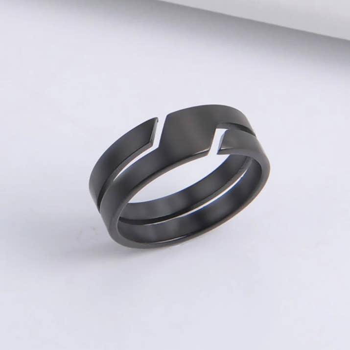 Brown Bliss Minimalist Couple Ring™