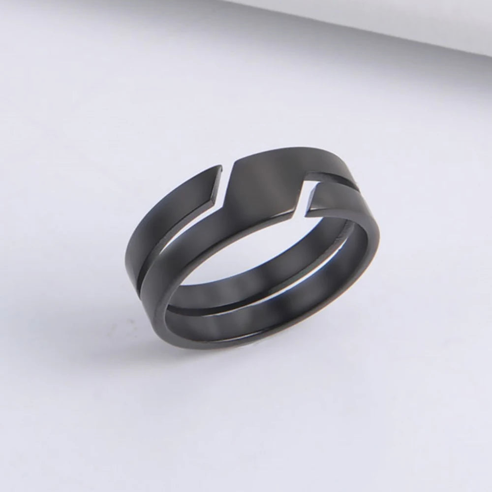 Brown Bliss Minimalist Couple Ring™