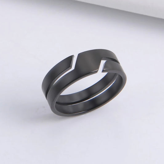 Brown Bliss Minimalist Couple Ring™